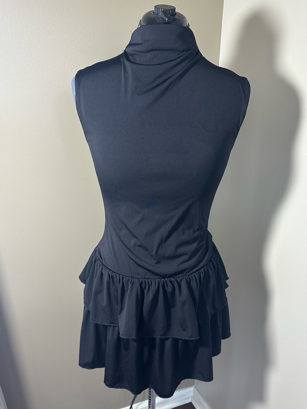Wild Fable Black Drop Waist Mini Dress - SMALL